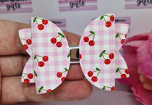 Load image into Gallery viewer, Cherry gingham mtm
