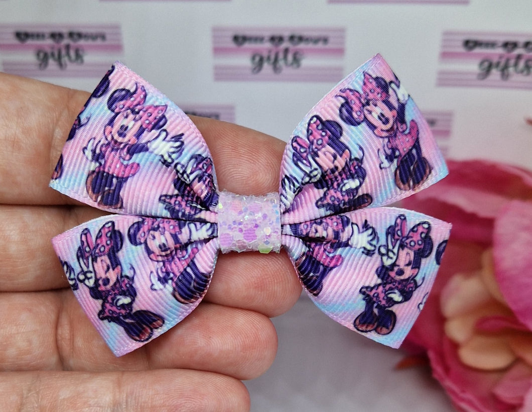 Small minnie ribbon bow