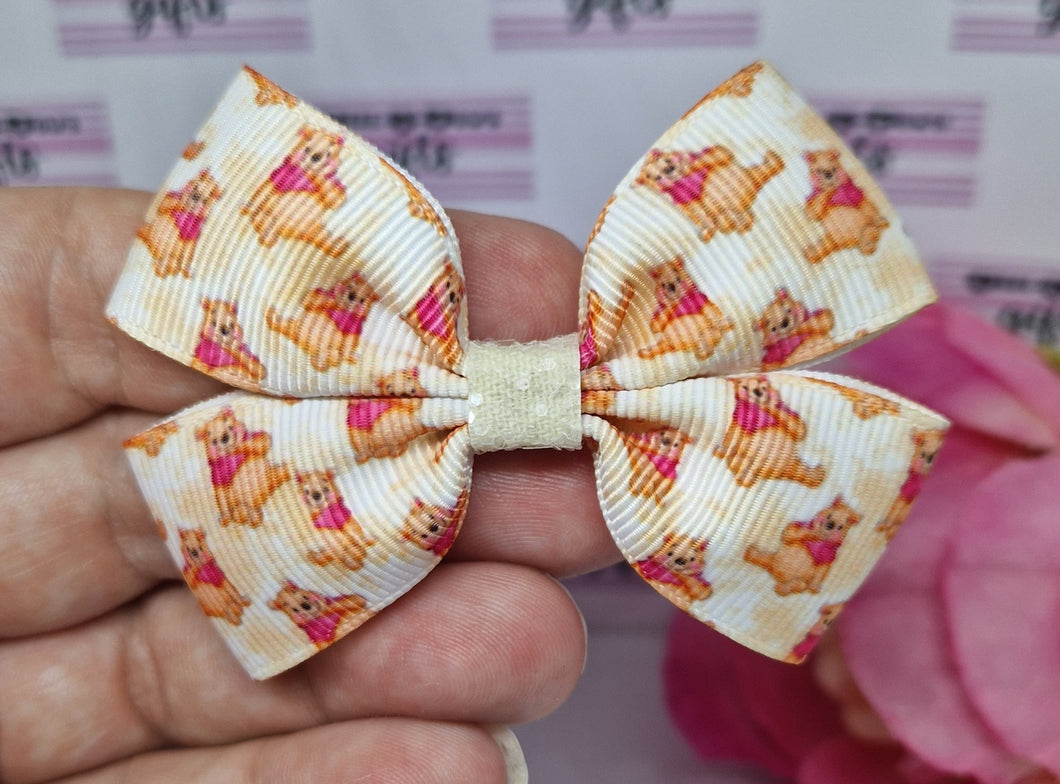 Small winnie ribbon bow