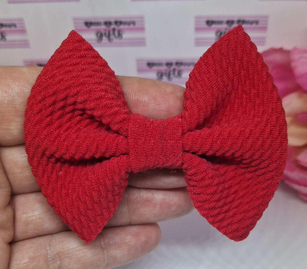 Red bullet bow