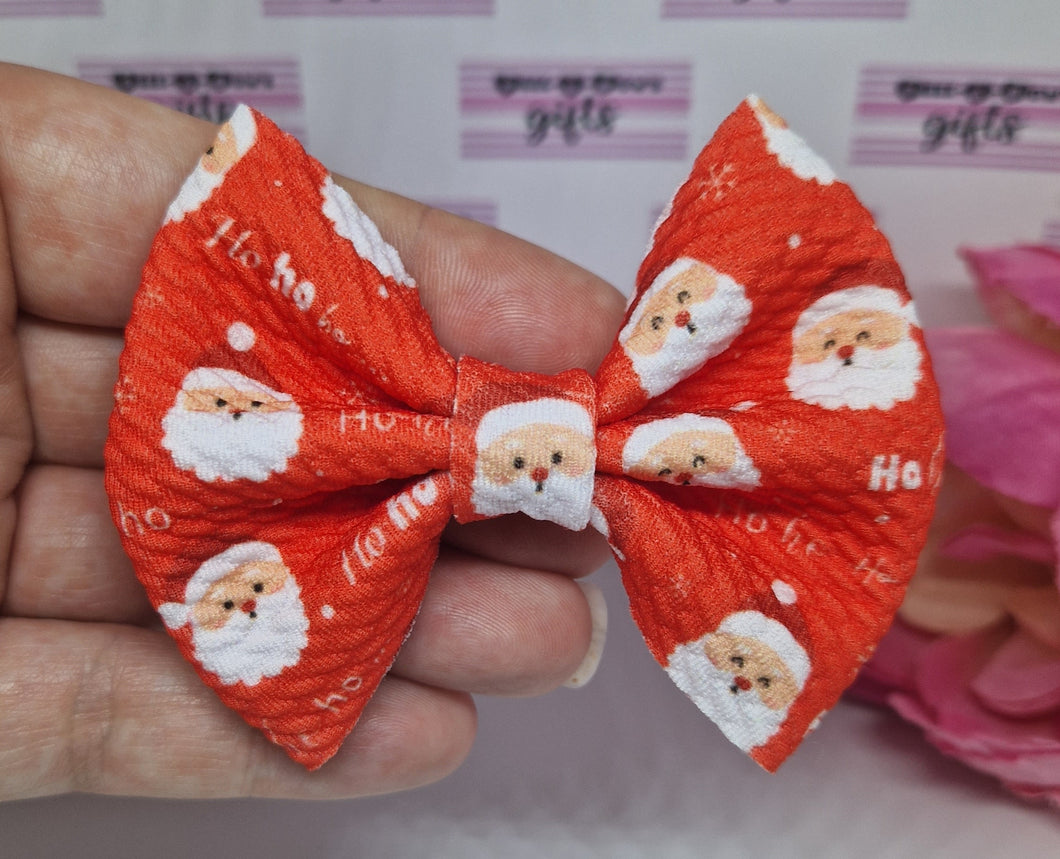 Santa bullet bow