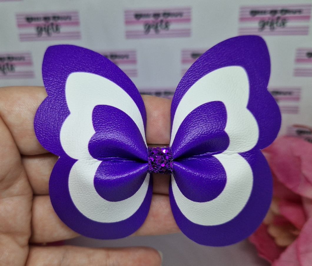 Purple pinch butterfly