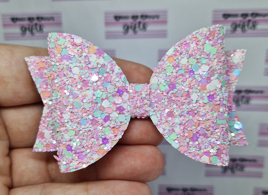 Sprinkletastic glitter bow