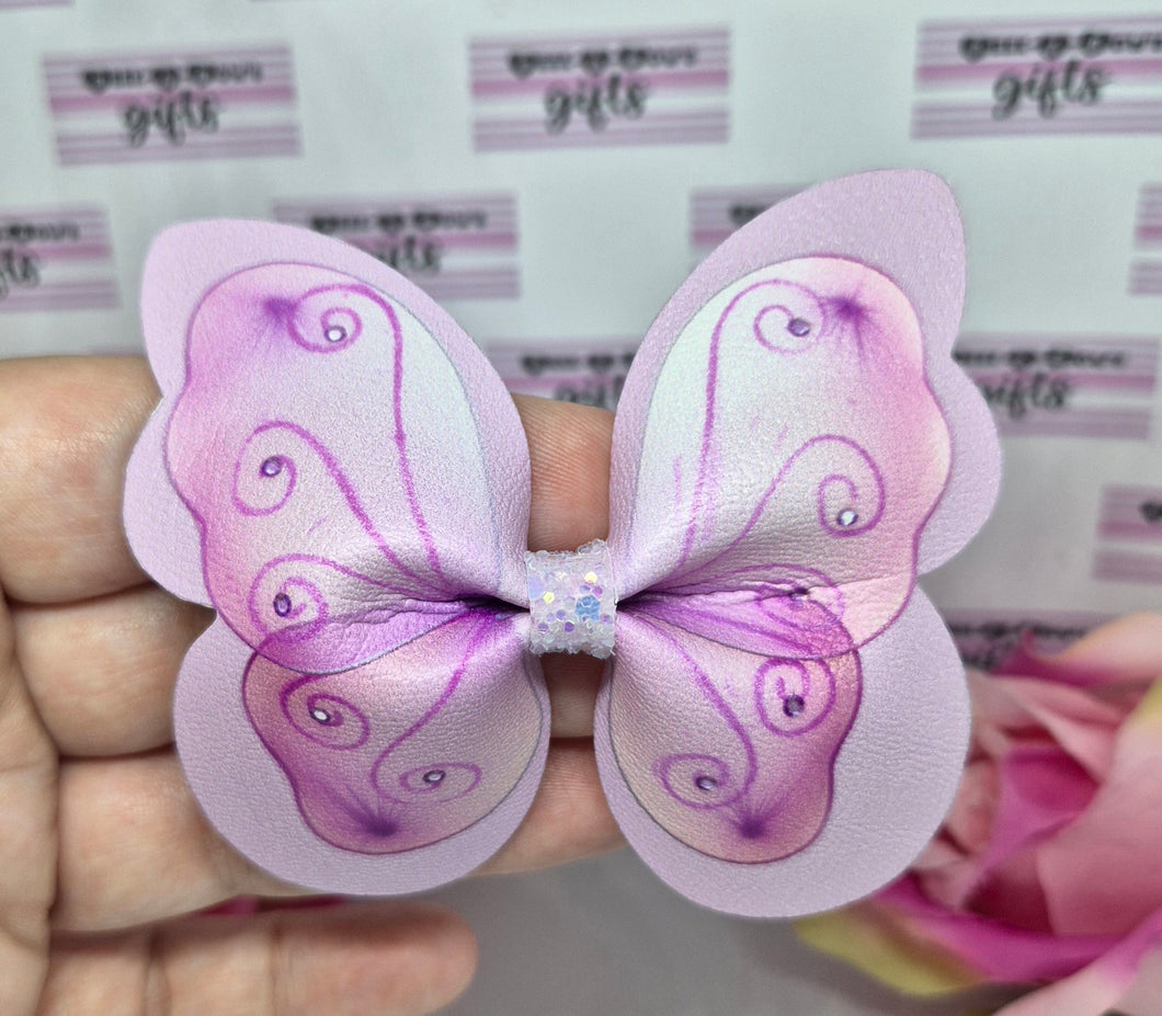 Fairy pinch butterfly bow