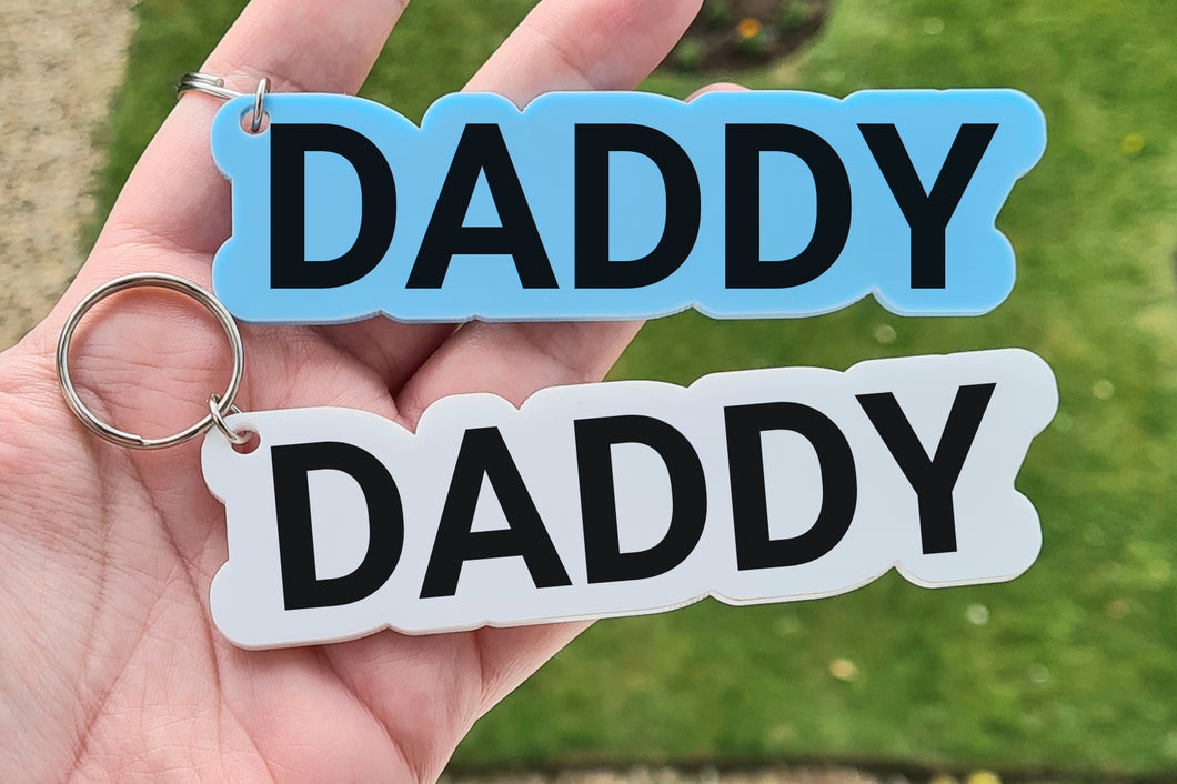 Daddy keyring