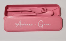 Load image into Gallery viewer, Personalised cutlery sets
