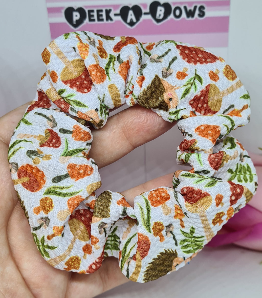 Woodland scrunchie