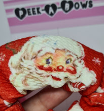 Load image into Gallery viewer, Santa scrunchie
