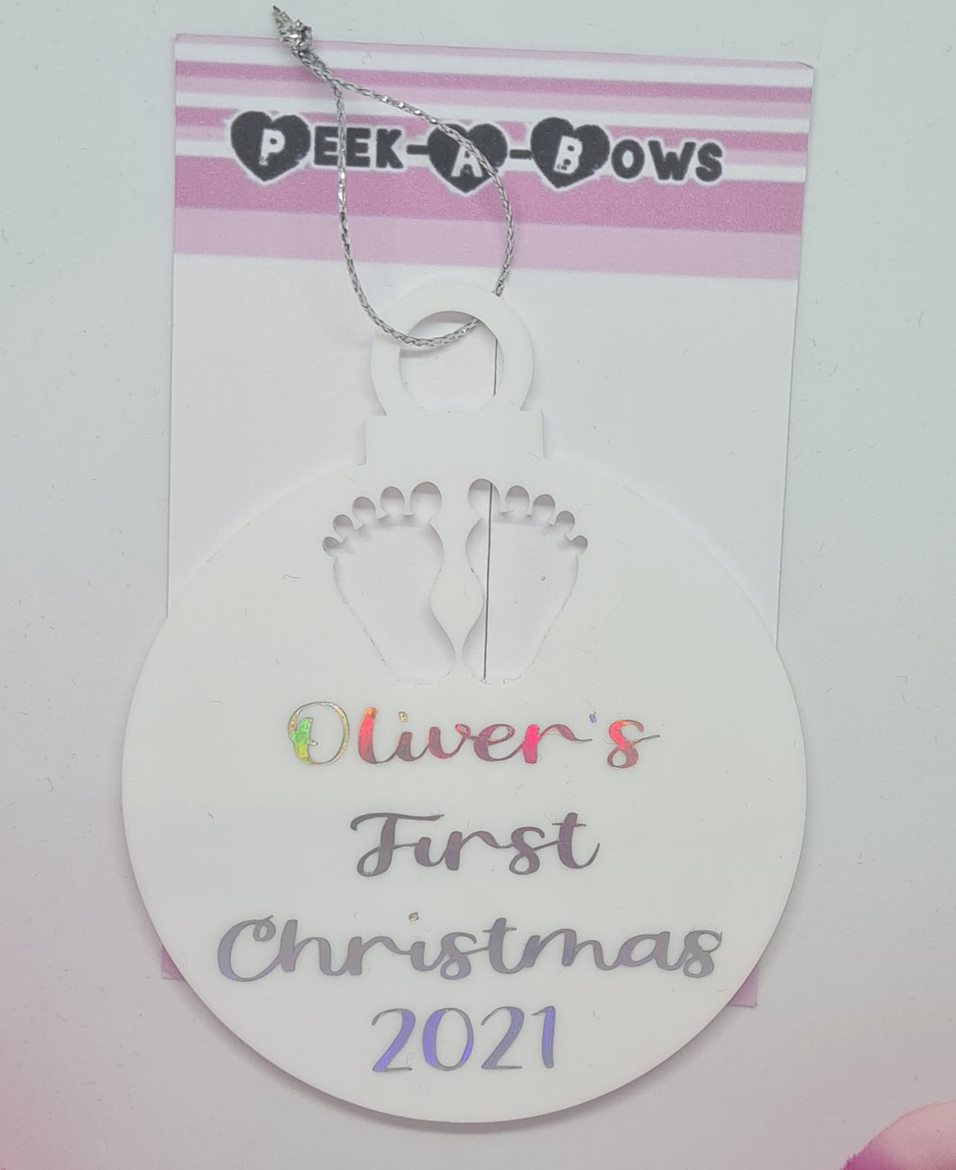 Baby's 1st christmas bauble