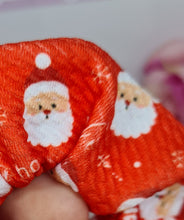 Load image into Gallery viewer, Ho ho ho santa scrunchie
