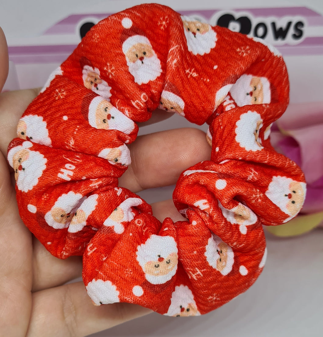 Ho ho ho santa scrunchie