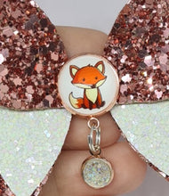 Load image into Gallery viewer, Foxy dangle bow
