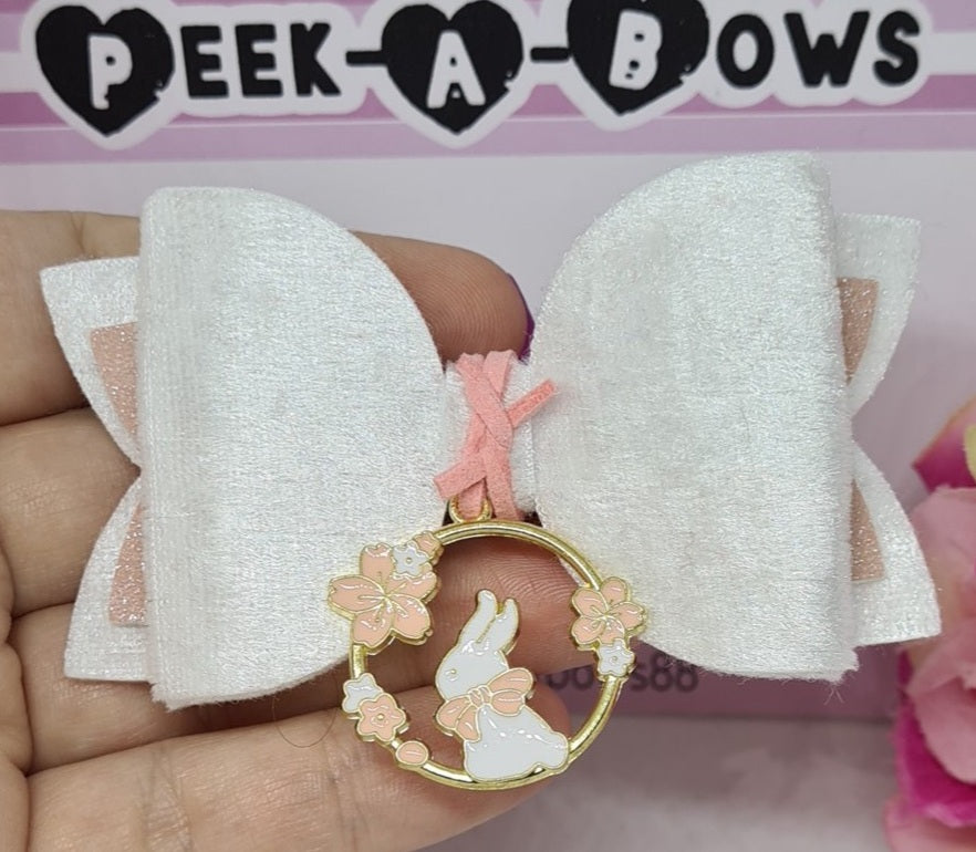 Bunny charm bow