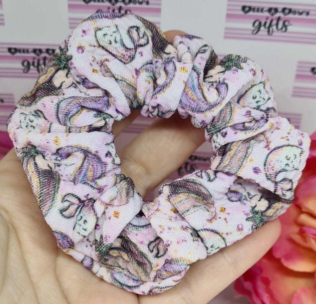 Lilac mermaid scrunchie