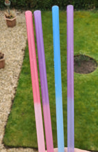 Load image into Gallery viewer, Colour changing reuseable straws
