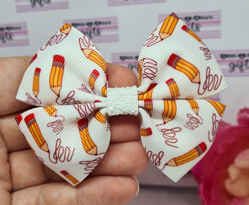 Pencils ribbon bow