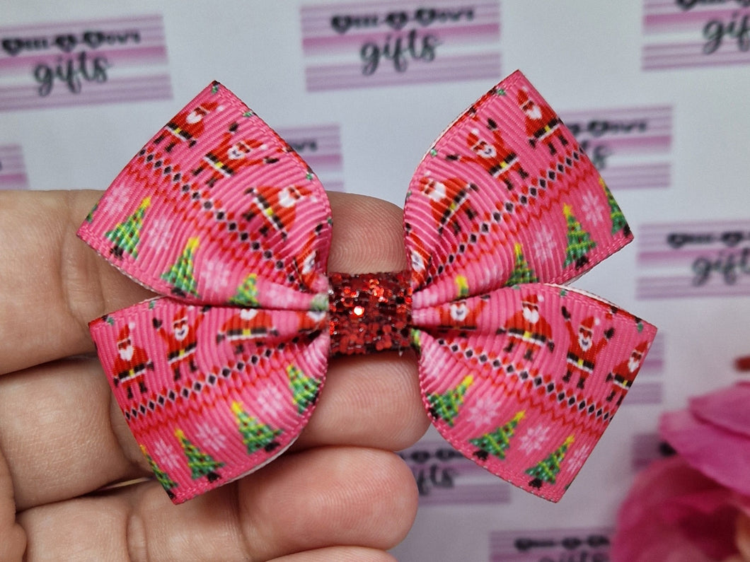 Next santa ribbon bow