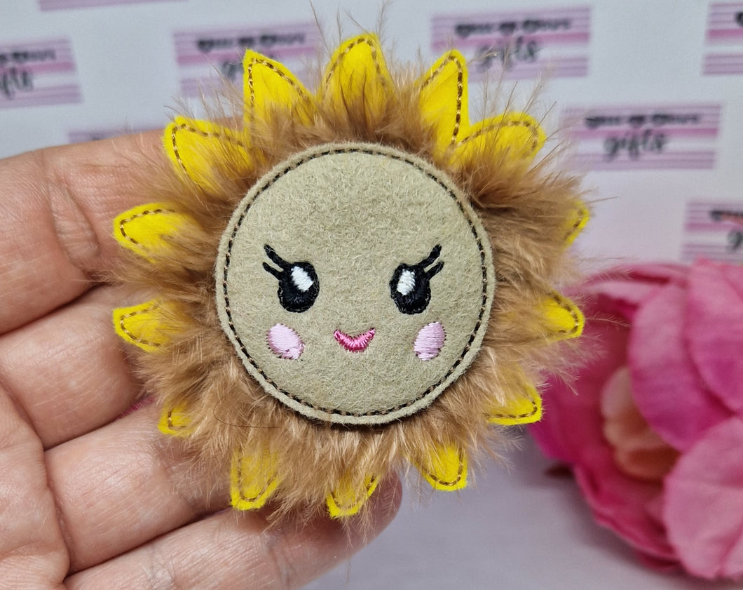 Sunflower fluffy baby