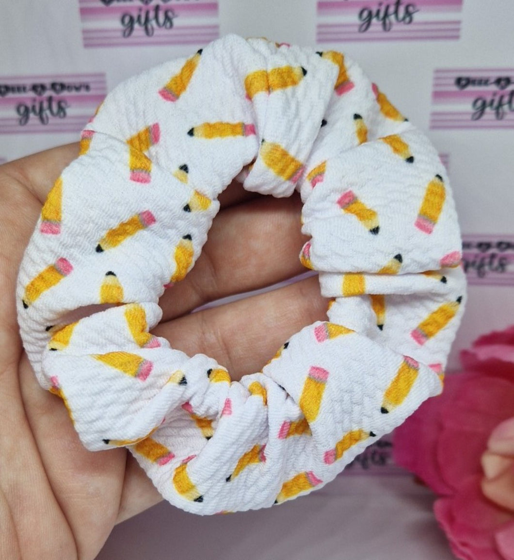 Pencil scrunchie